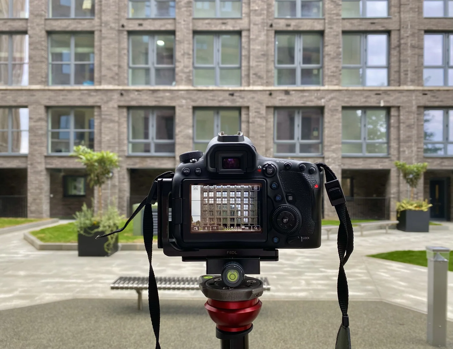 Behind the lens, photographing architecture on site