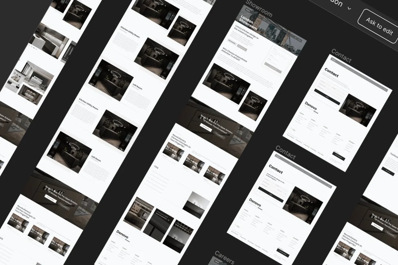 Page systems designed as one kit of parts